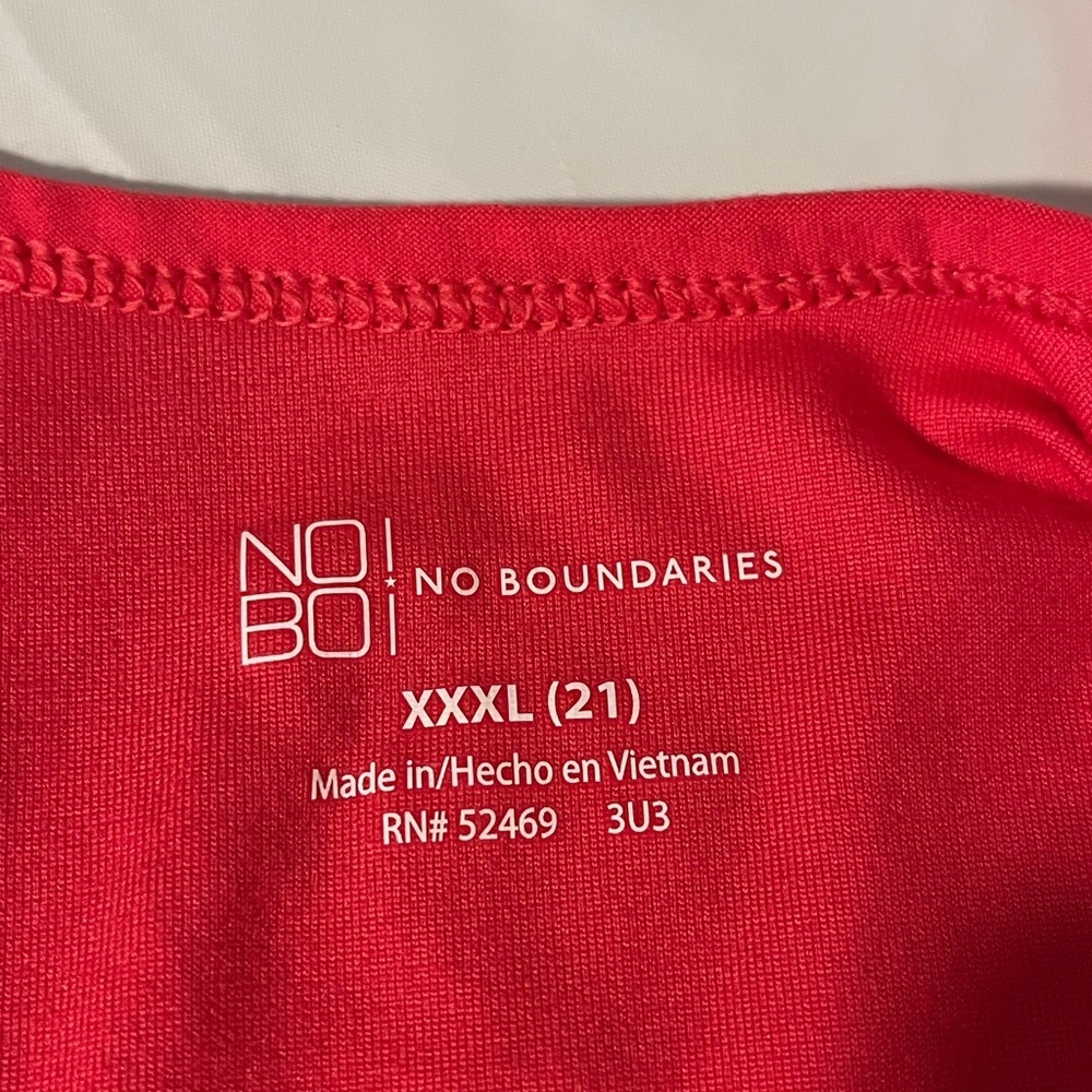 Women’s coral‎ 3X tank top - Picture 2 of 2